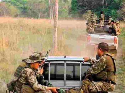 Após informações controversas sobre confronto, exército do Paraguai adota silêncio Após informações controversas sobre confronto, exército do Paraguai adota silêncio