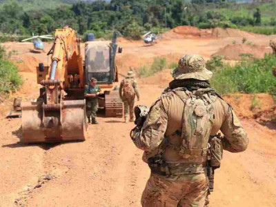Operação federal apreendeu equivalente a R$ 12,8 milhões em manganês Operação federal apreendeu equivalente a R$ 12,8 milhões em manganês