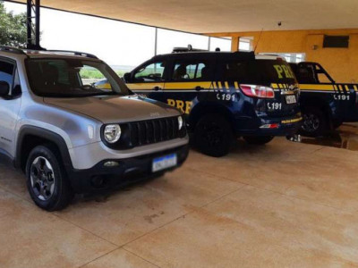 Polícia recupera Jeep Renegade no mesmo dia do registro de furto Polícia recupera Jeep Renegade no mesmo dia do registro de furto