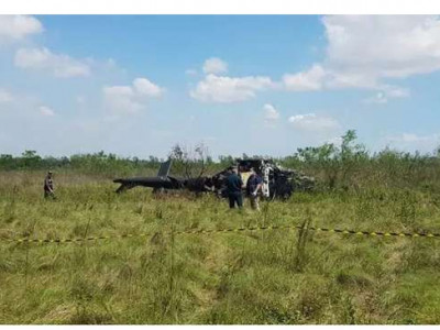 Tenente que sobreviveu a queda de helicóptero é transferido para UTI Tenente que sobreviveu a queda de helicóptero é transferido para UTI