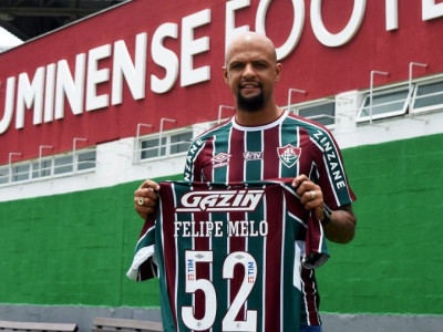 Fluminense anuncia oficialmente o volante Felipe Melo