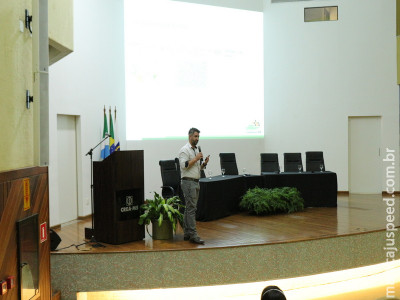 Fundação MS participa de seminário visando a utilização de biossólidos na agricultura Fundação MS participa de seminário visando a utilização de biossólidos na agricultura