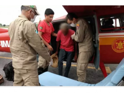 Trabalhador rural é encontrado após ficar quatro dias perdido em mata Trabalhador rural é encontrado após ficar quatro dias perdido em mata