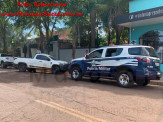 Carro sem motorista quase atropela pedestre na região central de Maracaju