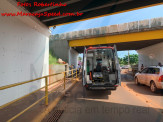 Maracaju: Bombeiros atendem ocorrência no viaduto da Av. Mário Correa Maracaju: Bombeiros atendem ocorrência no viaduto da Av. Mário Correa