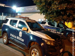 Maracaju: Polícia Militar detém indivíduos por roubo, após agredirem vítima com golpes de facão