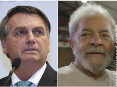 Lula se mantém em alta, mas Bolsonaro cresce em intenção de votos