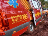Maracaju: Militares do Corpo de Bombeiros realizam parto no interior de viatura, após viatura ficar atolada em estrada de terra