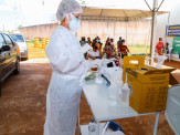 No combate a pandemia, a Prefeitura de Maracaju já realizou 7.915 testes de COVID-19 somente no mês de Janeiro
