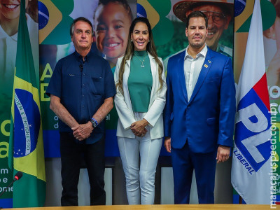 Com apoio do Presidente Bolsonaro e do Capitão Contar, Iara Diniz Contar se filia ao PL para pré-candidatura à deputada federal