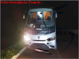 Itaporã: Ônibus com universitários de Maracaju se envolve em acidente de atropelamento em rodovia na cidade de Itaporã e homem morre no local