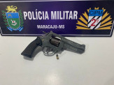 Maracaju: Polícia Militar detém homem por “PORTE ILEGAL DE ARMA DE FOGO DE USO PERMITIDO” na Vila Margarida
