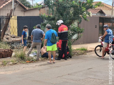 Parede cai em cima de pedreiro durante demolição em Campo Grande Parede cai em cima de pedreiro durante demolição em Campo Grande
