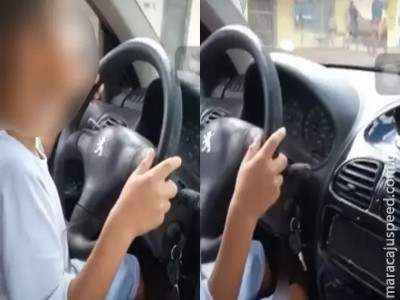 Detran-MS investiga denúncia de criança dirigindo sozinha com apoio do pai em Campo Grande