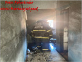 Maracaju: Bombeiros atendem ocorrência de incêndio em residência na Vila Juquita