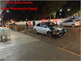 Maracaju: Polícia Militar atende ocorrência de colisão de veículo e maquinário pesado na região central, mas condutor de veículo foi tido como incerto