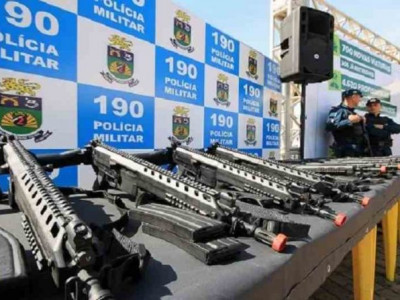Sejusp designa servidores para fiscalizarem compra de 120 fuzis Beretta para a polícia de MS