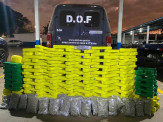 DOF prende casal com mais 185 quilos de drogas indo para o interior de São Paulo