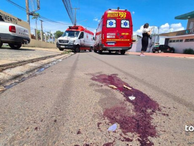 Homem cai de bicicleta durante visita a parentes e morre em Iguatemi Homem cai de bicicleta durante visita a parentes e morre em Iguatemi