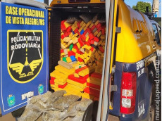Maracaju: Polícia Militar Rodoviária apreende 538 kg de maconha, na MS 164