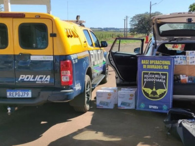 Mercadorias contrabandeadas avaliadas em R$ 30 mil são apreendidas Mercadorias contrabandeadas avaliadas em R$ 30 mil são apreendidas