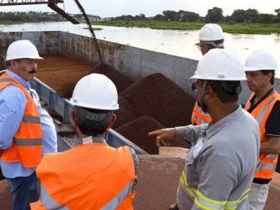 Nova mineradora de MS exportará 500 mil toneladas de minério Nova mineradora de MS exportará 500 mil toneladas de minério