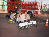 Maracaju: Bombeiros e Polícia Militar atendem acidente de colisão entre caminhonete e motocicleta na região central Maracaju: Bombeiros e Polícia Militar atendem acidente de colisão entre caminhonete e motocicleta na região central