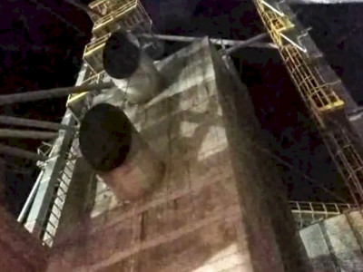 Mais de meia tonelada de milho é destruída por incêndio em armazém  Mais de meia tonelada de milho é destruída por incêndio em armazém