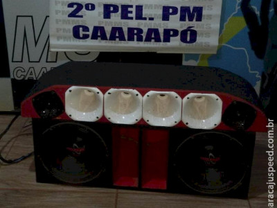 Equipamento de som é apreendido após denúncia de perturbação ao sossego Equipamento de som é apreendido após denúncia de perturbação ao sossego