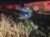 Maracaju: Bombeiros atendem ocorrência de acidente de saída de pista na BR-267