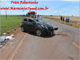 Maracaju: Condutora perde controle de veículo HB20, sai da pista de rolamento e capota veículo