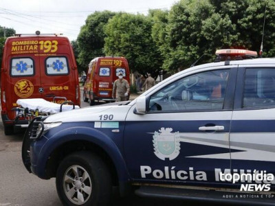 Homem é agredido e esfaqueado por moradores de rua em Campo Grande Homem é agredido e esfaqueado por moradores de rua em Campo Grande