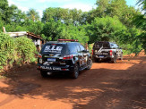 Operação Katharisma: Ação conjunta da Polícia Militar e Polícia Civil de Maracaju cumprem mandados de buscas, apreensão e prisão na manhã desta quinta-feira (8) Operação Katharisma: Ação conjunta da Polícia Militar e Polícia Civil de Maracaju cumprem mandados de buscas, apreensão e prisão na manhã desta quinta-feira (8)