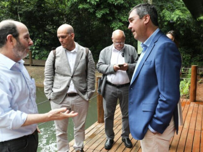 Governador se encontra com ex-presidente do Banco Central, Armínio Fraga Governador se encontra com ex-presidente do Banco Central, Armínio Fraga