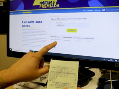 Programa Nota Premiada realiza primeiro sorteio de 2023 neste sábado Programa Nota Premiada realiza primeiro sorteio de 2023 neste sábado