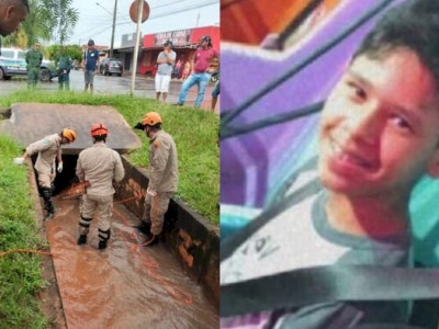 Prefeitura paga enterro de garoto arrastado pela enxurrada e morto em Chapadão do Sul