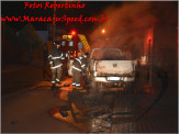 Maracaju: Corpo de Bombeiros atendem duas ocorrências de incêndio a veículos