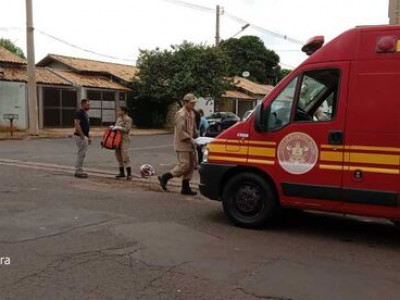 Ladrão tenta roubar telhas e toma tiro na perna em Campo Grande Ladrão tenta roubar telhas e toma tiro na perna em Campo Grande