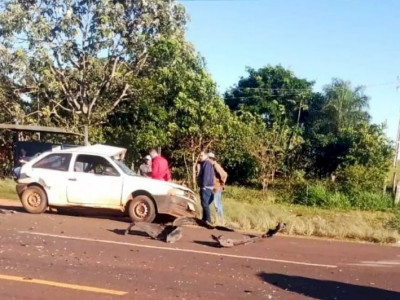 Acidente com morte na MS-164 deixou dois ocupantes de SUV feridos Acidente com morte na MS-164 deixou dois ocupantes de SUV feridos