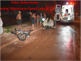 Maracaju: Condutor de caminhonete S10 de cor Branca, colidi em motociclista e foge do local sem prestar socorro