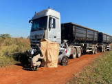 Maracaju: Colisão frontal entre veículo Gol e Carreta na Rodovia MS-157, resulta em morte de casal