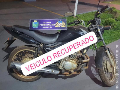 Maracaju: Polícia Militar recupera motocicleta furtada em fevereiro de 2023 Maracaju: Polícia Militar recupera motocicleta furtada em fevereiro de 2023