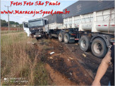 PRE Base Operacional de Vista Alegre atende acidente com vítima fatal. Condutor traficante morre, após colidir veículo contra carreta PRE Base Operacional de Vista Alegre atende acidente com vítima fatal. Condutor traficante morre, após colidir veículo contra carreta