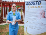 Agosto Dourado: Muda de Ipê Branco é plantada na área da futura Clínica da Mulher Agosto Dourado: Muda de Ipê Branco é plantada na área da futura Clínica da Mulher