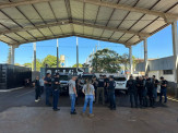 Polícia Civil, com apoio da Polícia Militar, realiza operação para o combate ao Tráfico de Drogas na favela instalada em Maracaju