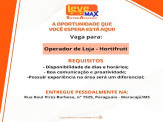 Vagas de emprego disponíveis no LEVE MAX Super Atacado em Maracaju