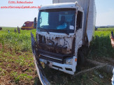 Maracaju: Colisão entre caminhão e veículo no mini anel rodoviário, resulta em condutor com TCE e veículos totalmente destruídos Maracaju: Colisão entre caminhão e veículo no mini anel rodoviário, resulta em condutor com TCE e veículos totalmente destruídos