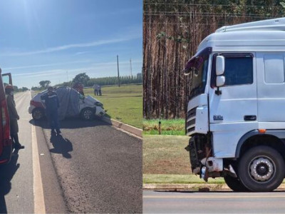 Retorno malsucedido causou acidente que matou jovem em Ribas na BR-262 Retorno malsucedido causou acidente que matou jovem em Ribas na BR-262