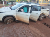 Maracaju: Polícia Militar e Corpo de Bombeiros atendem acidente de colisão entre veículos na região central