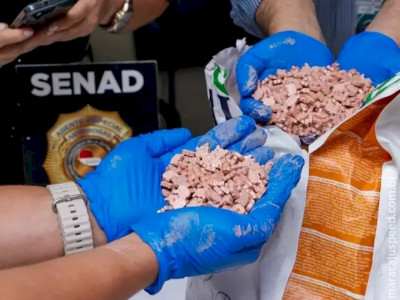 Paraguai intercepta carga milionária de ecstasy destinada ao Brasil Paraguai intercepta carga milionária de ecstasy destinada ao Brasil